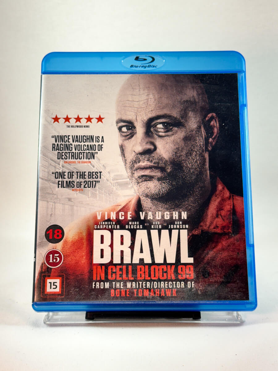 Forside av cover til Brawl in Cell Block 99, brukt Blu-ray hos Brukbar Film