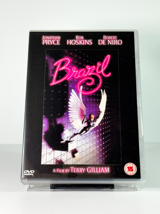 Forside av cover til Brazil, brukt DVD hos Brukbar Film