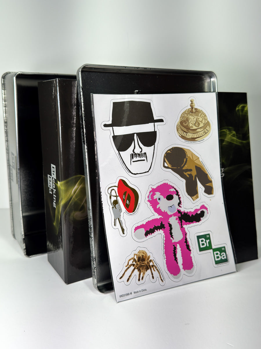 Innholdet til Breaking Bad – The Complete Series Steelbook, brukt DVD hos Brukbar Film 