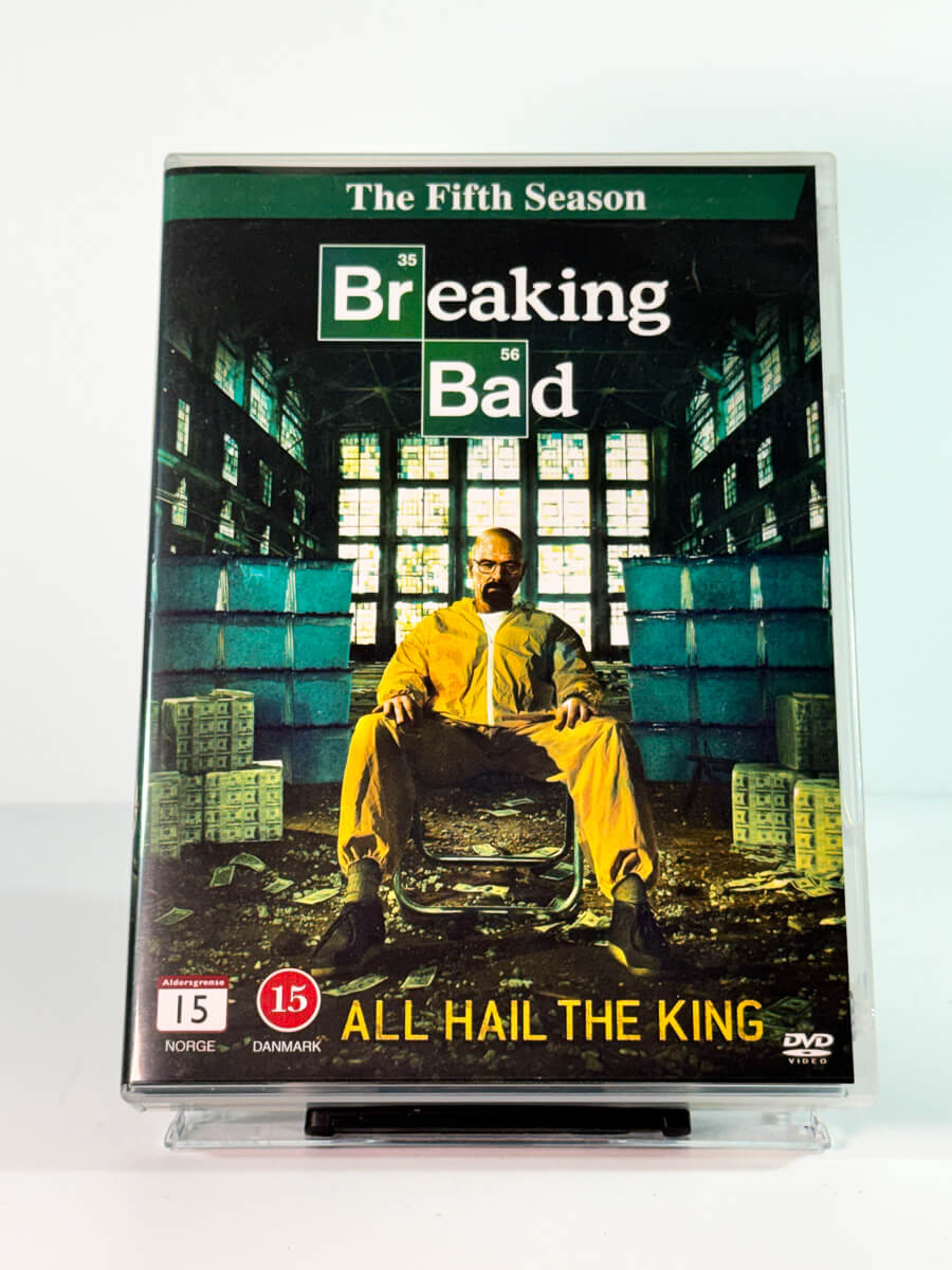 Forside av cover til Breaking Bad – The Fifth Season, bruktfilm på DVD hos Brukbar Film