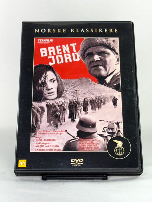 DVD-forside til filmen Brent jord
Originalt cover brukt for produktbilde i nettbutikken Brukbar Film
