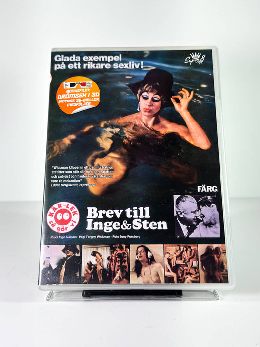 Forside av cover til Brev till Inge & Sten på DVD