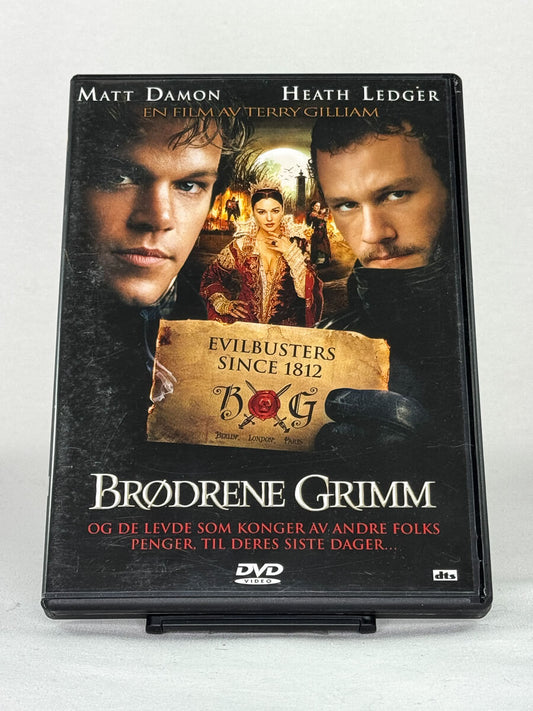 DVD-forside til filmen Brødrene Grimm
Originalt cover brukt for produktbilde i nettbutikken Brukbar Film