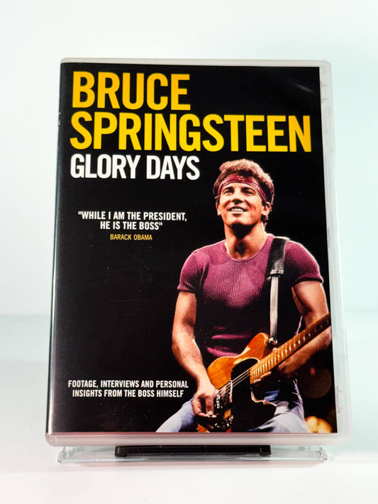 Forside av cover til Bruce Springsteen: Glory Days, bruktfilm på DVD hos Brukbar Film