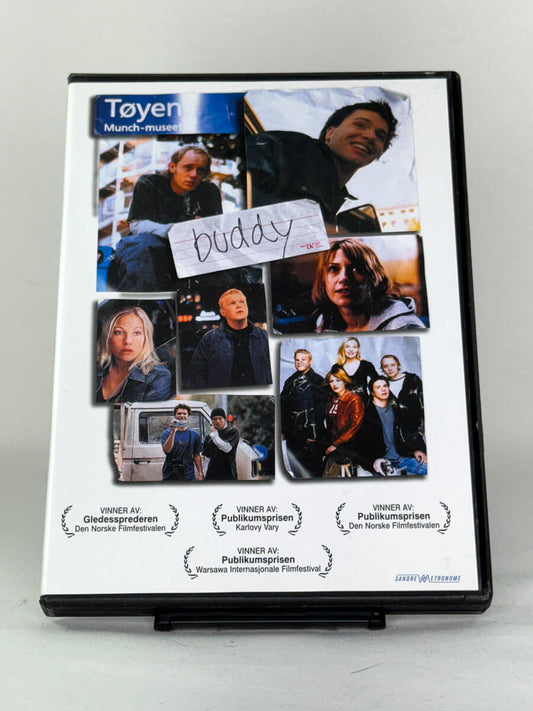 DVD-forside til filmen Buddy
Originalt cover brukt for produktbilde i nettbutikken Brukbar Film