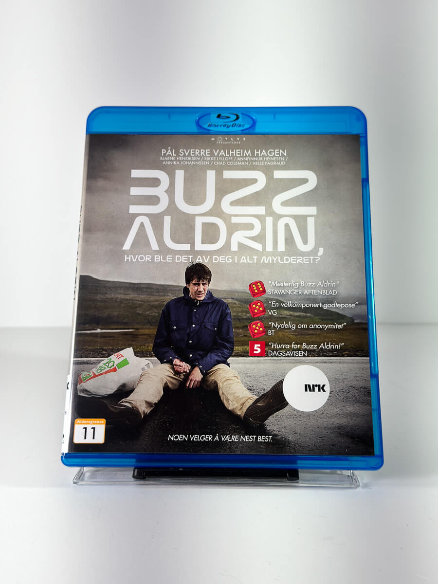 Forside av cover til Buzz Aldrin, hvor ble det av deg i alt mylderet? på Blu-ray