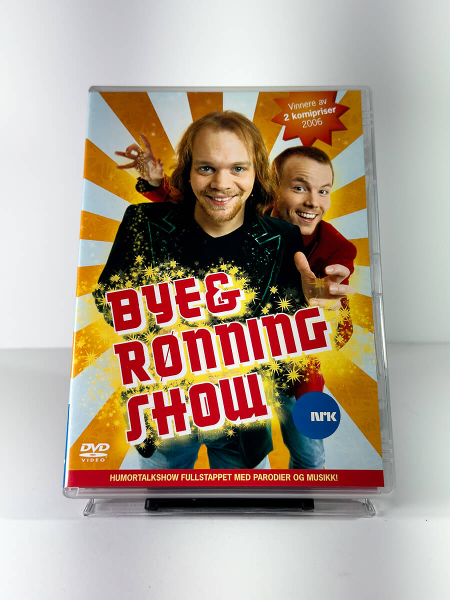 Forside av cover til Bye & Rønning Show på DVD