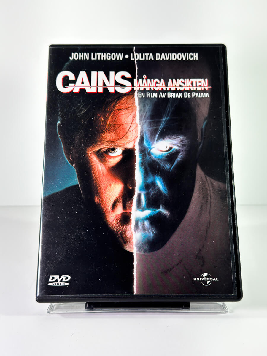 Forside av cover til Cains Många Ansikten på DVD
