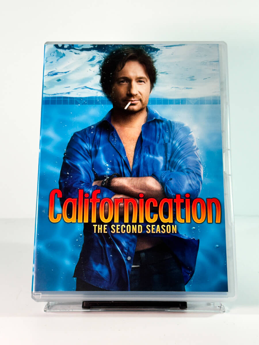 Forside av cover til Californication – The Second Season, brukt DVD hos Brukbar Film