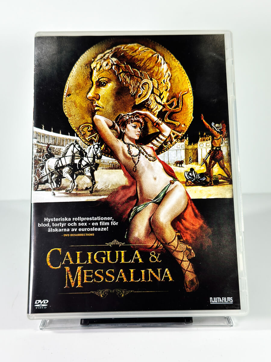 Forside av cover til Caligula and Messalina, brukt DVD hos Brukbar Film