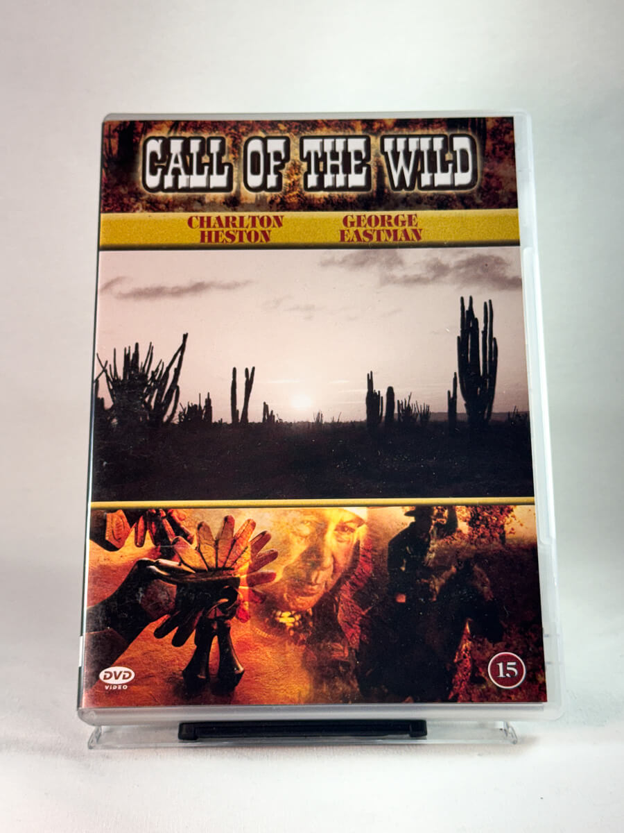 Forside av cover til Call of the Wild, brukt original DVD hos Brukbar Film