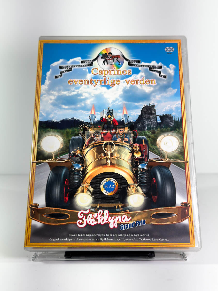 Forside av cover til Caprinos eventyrlige verden 1 på DVD
