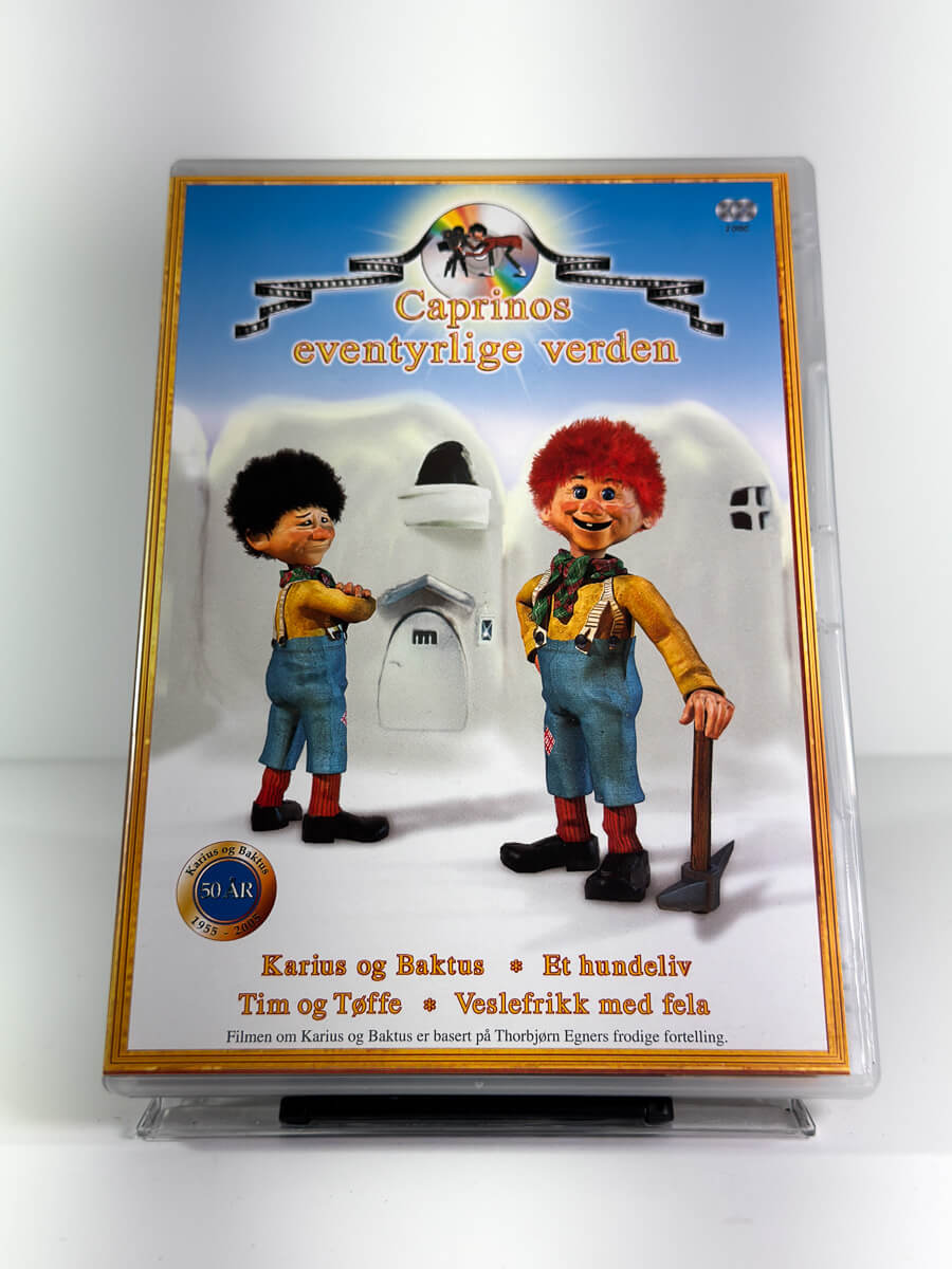 Forside av cover til Caprinos eventyrlige verden 2 på DVD