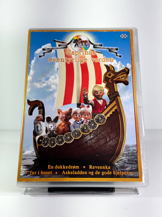 Forside av cover til Caprinos eventyrlige verden 3 på DVD