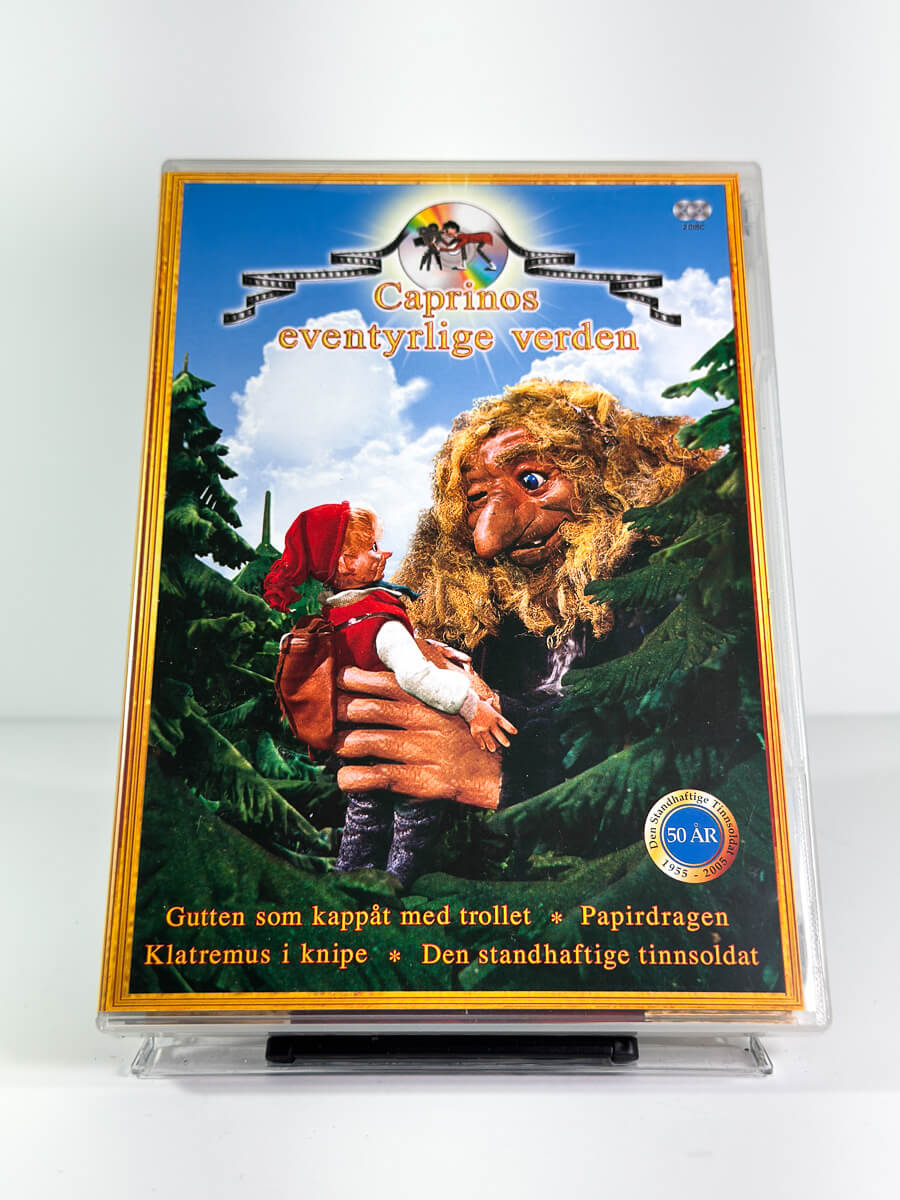Forside av cover til Caprinos eventyrlige verden 4 på DVD