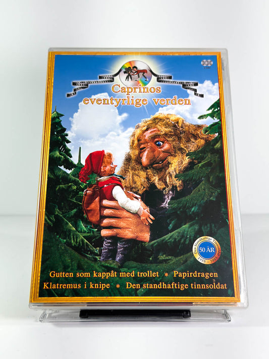 Forside av cover til Caprinos eventyrlige verden 4 på DVD