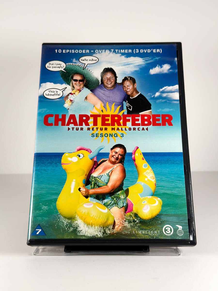 Forside av cover til Charterfeber – Tur retur Mallorca – Sesong 3 på DVD