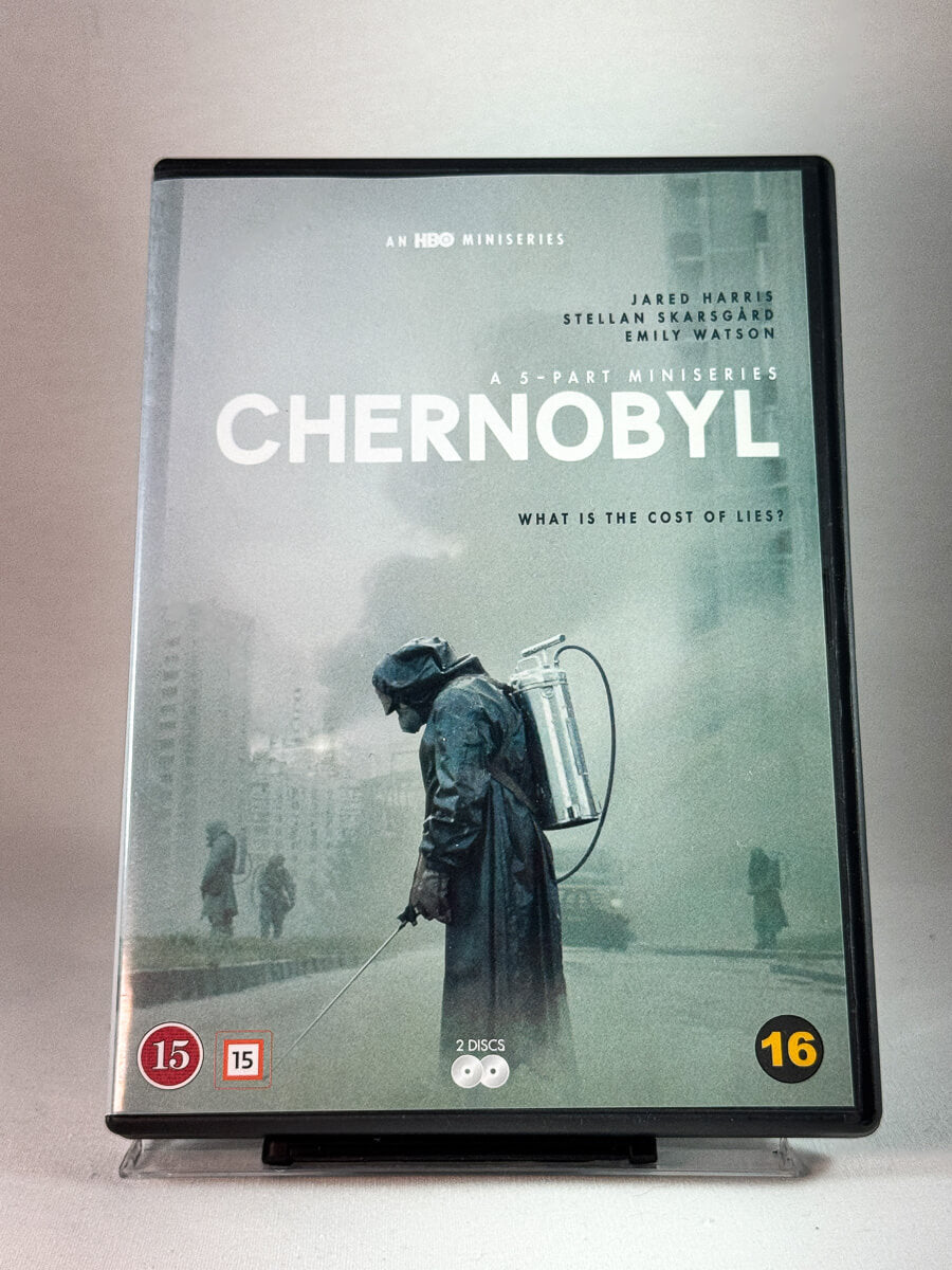 Forside av cover til Chernobyl, bruktfilm på DVD hos Brukbar Film