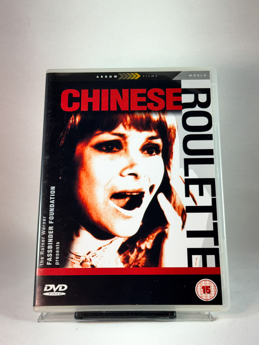 Forside av cover til Chinese Roulette, brukt DVD hos Brukbar Film