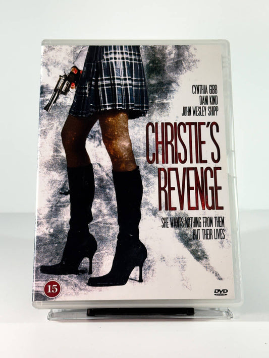Forside av cover til Christie's Revenge, brukt DVD hos Brukbar Film