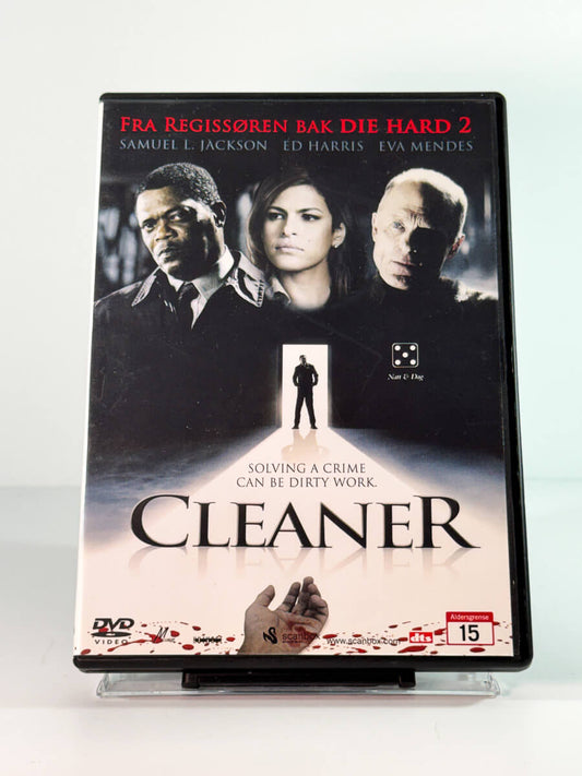 Forside av cover til cleaner, bruktfilm hos nettbutikken Brukbar Film