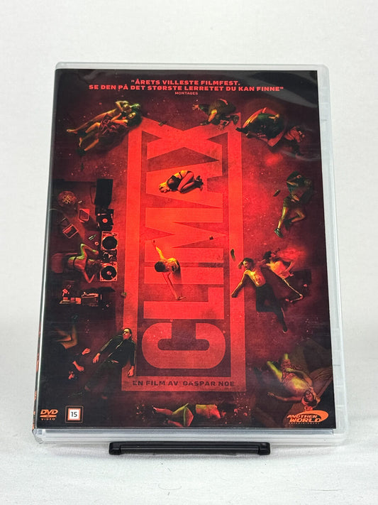 Forside av brukt DVD-film Climax – forsidebilde av filmcover, brukt original hos Brukbar Film