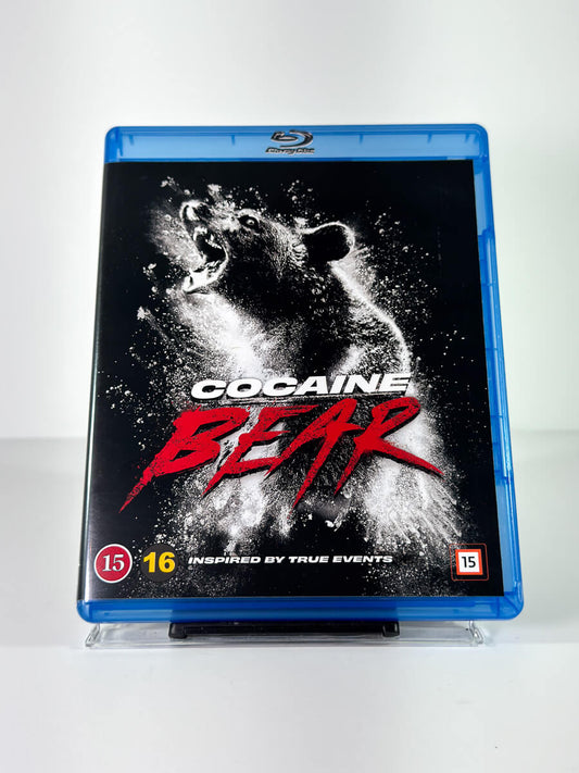 Forside av cover til Cocaine Bear på Blu-ray