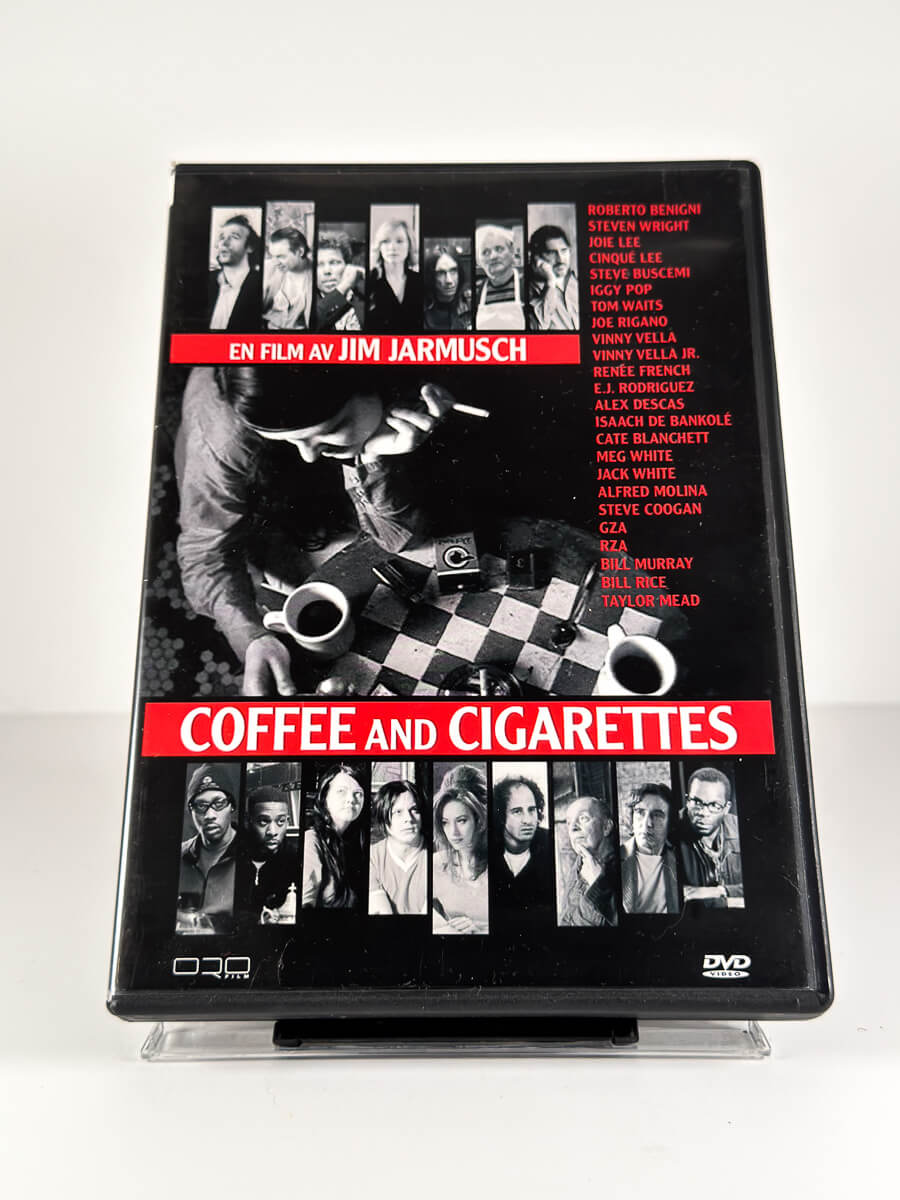 Forside av cover til Coffee and Cigarettes på DVD