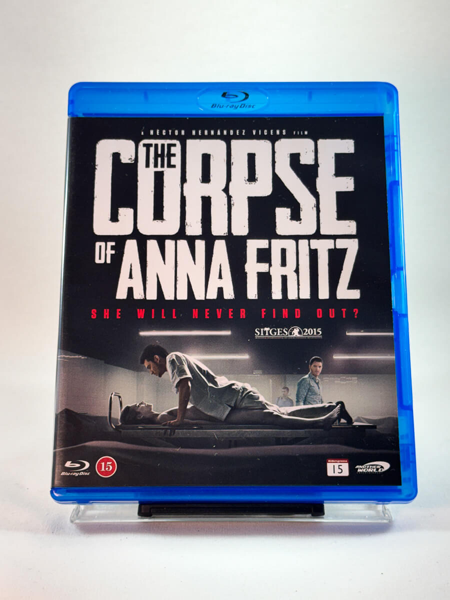 Forside av cover til Corpse of Anna Fritz, brukt Blu-ray hos Brukbar Film