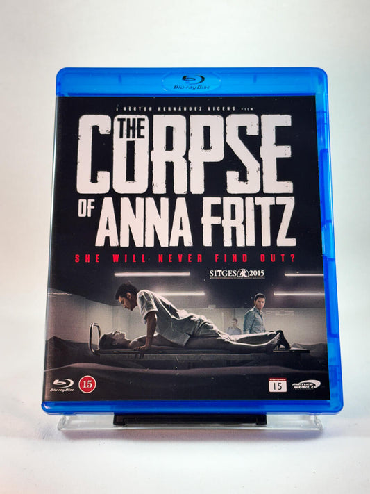 Forside av cover til Corpse of Anna Fritz, brukt Blu-ray hos Brukbar Film