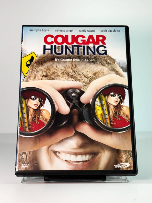 Forside av cover til Cougar Hunting, brukt DVD hos Brukbar Film