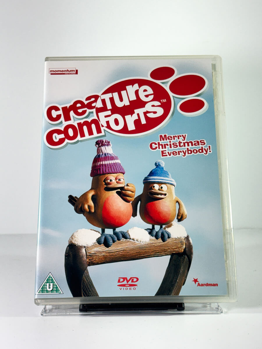 Forside av cover til Creature Comforts – Merry Christmas Everybody!, bruktfilm på DVD hos Brukbar Film