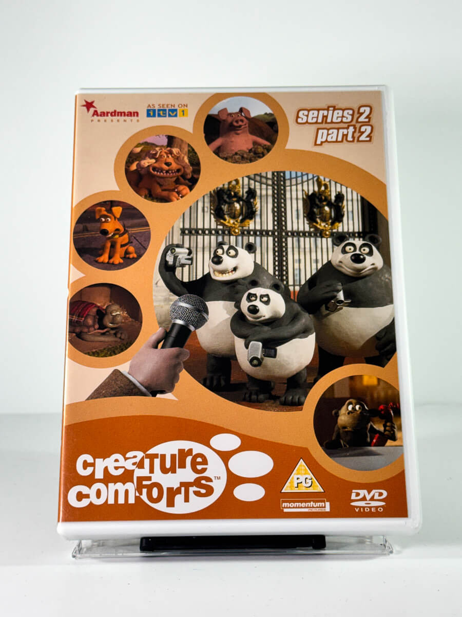 Forside av cover til Creature Comforts – Series 2 Part 2, brukt DVD hos Brukbar Film