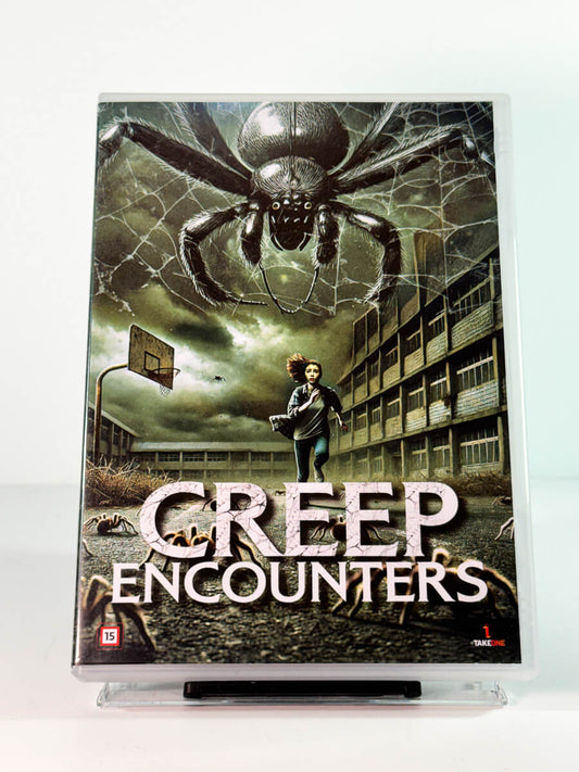 Forside av cover til creep encounters, bruktfilm på DVD hos Brukbar Film
