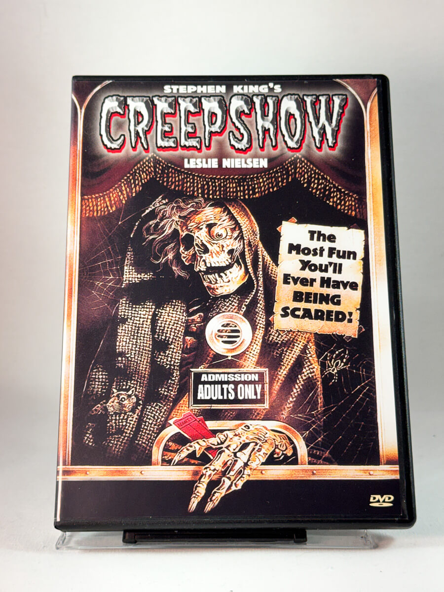 Forside av cover til Creepshow, brukt original DVD hos Brukbar Film