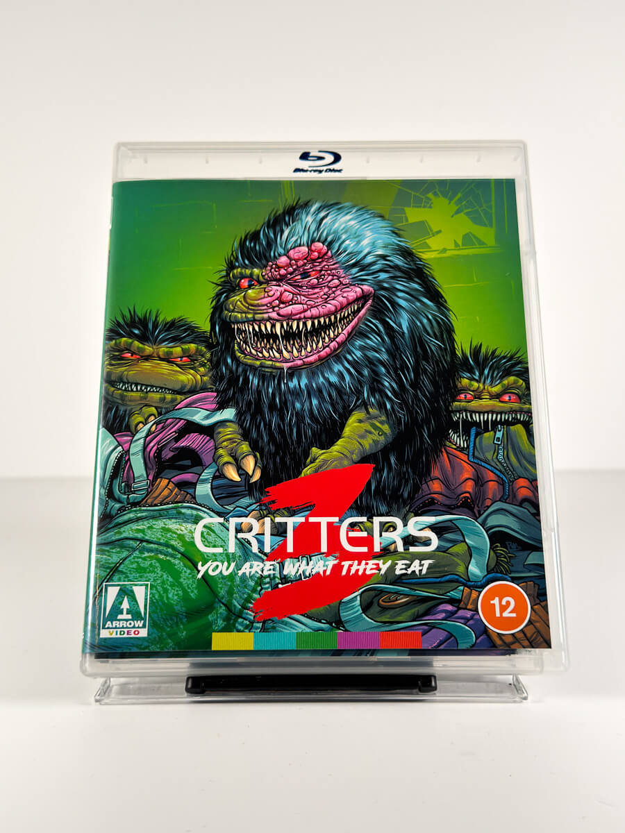 Forside av cover til Critters 3 på Blu-ray