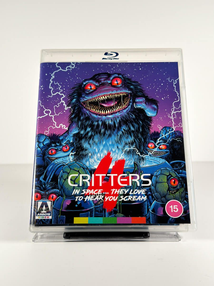 Forside av cover til Critters 4 på Blu-ray