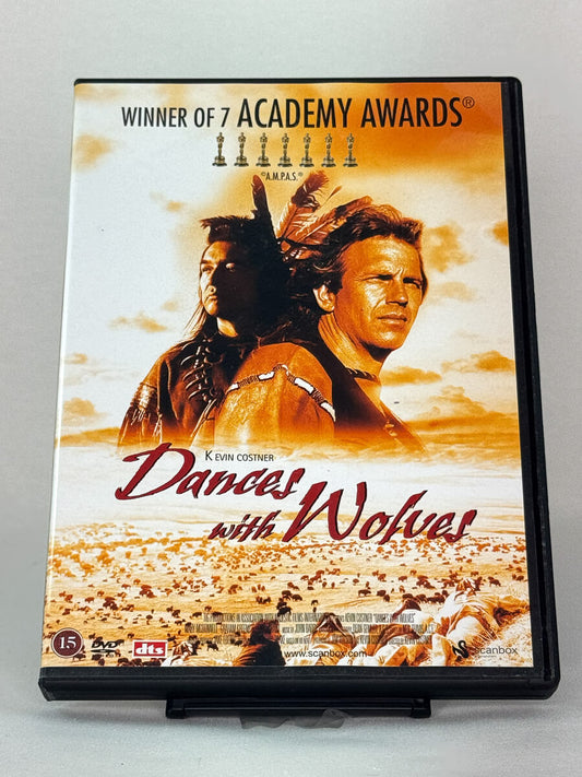 DVD-cover-forside til filmen Dances with Wolves – Brukt DVD fra nettbutikken Brukbar Film