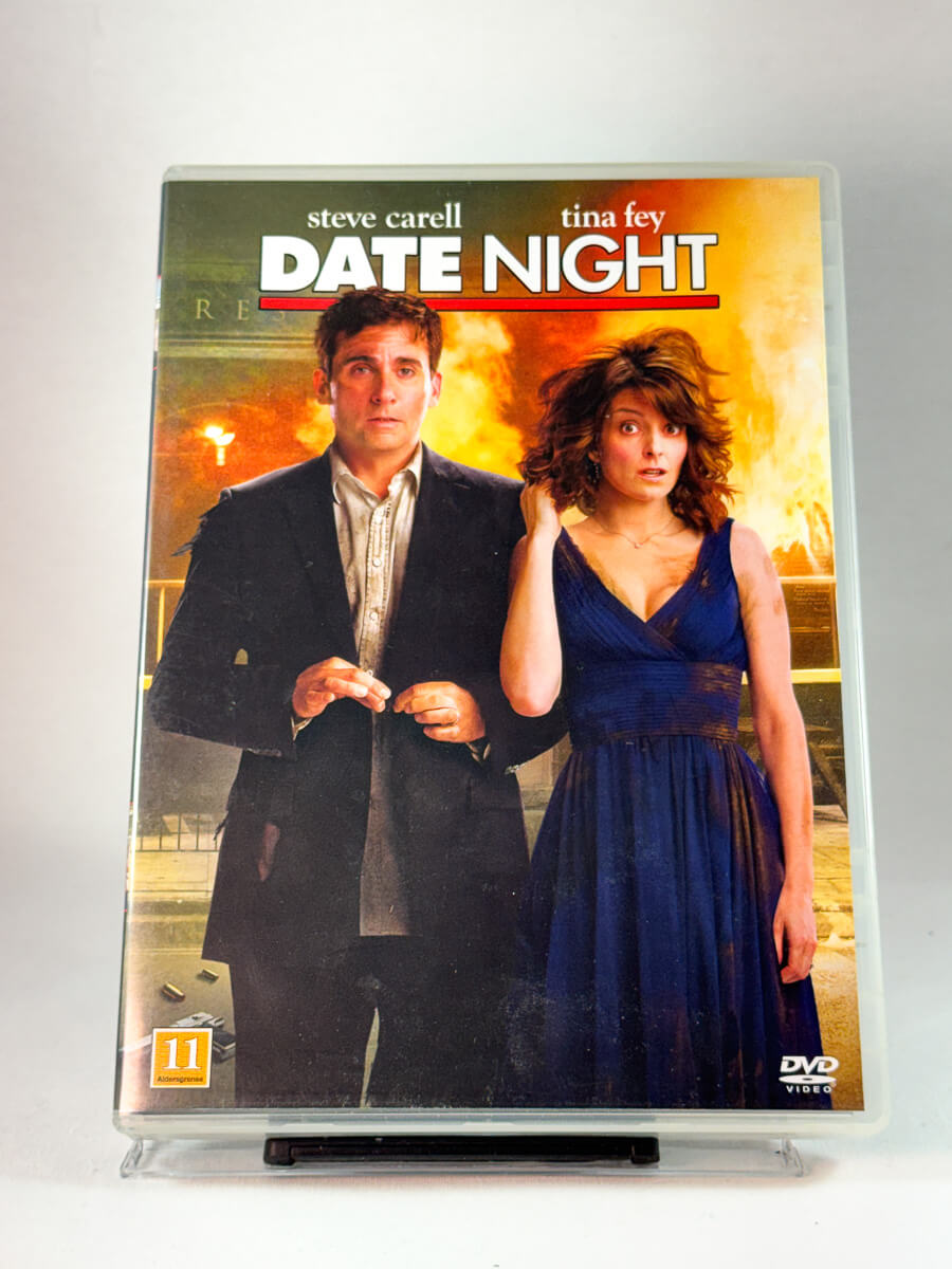 Forside av cover til Date Night, bruktfilm hos nettbutikken Brukbar Film
