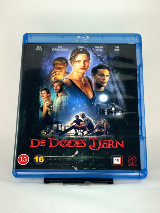 Brukt Blu-ray De dødes tjern – forside av cover til norsk skrekkfilm i originalutgave fra Brukbar Film