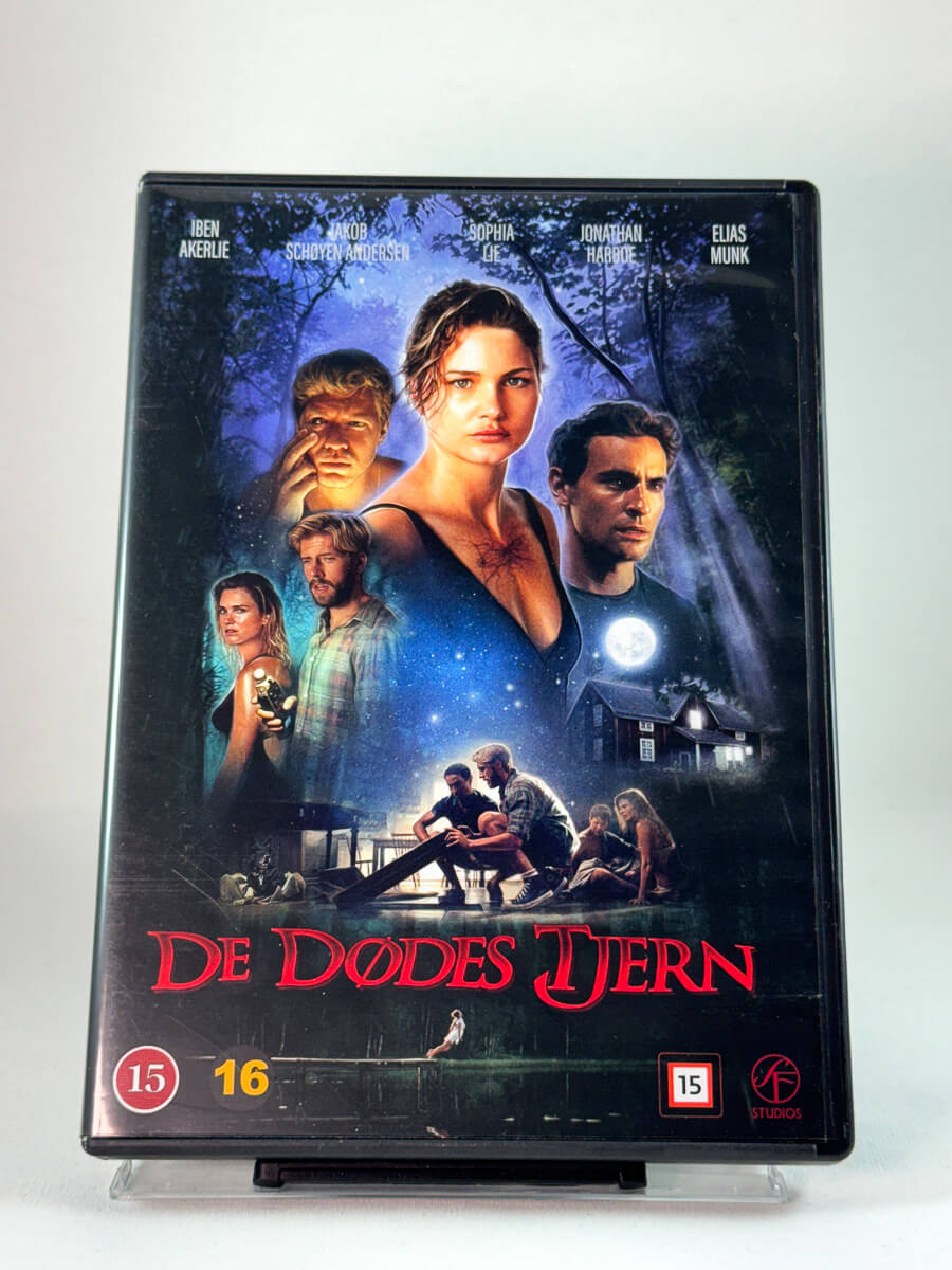 Forside av DVD-cover til De dødes tjern, bruktfilm hos nettbutikken Brukbar Film
