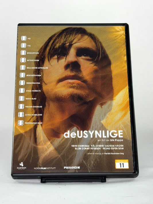 DVD-forside til filmen De usynlige
Originalt cover brukt for produktbilde i nettbutikken Brukbar Film