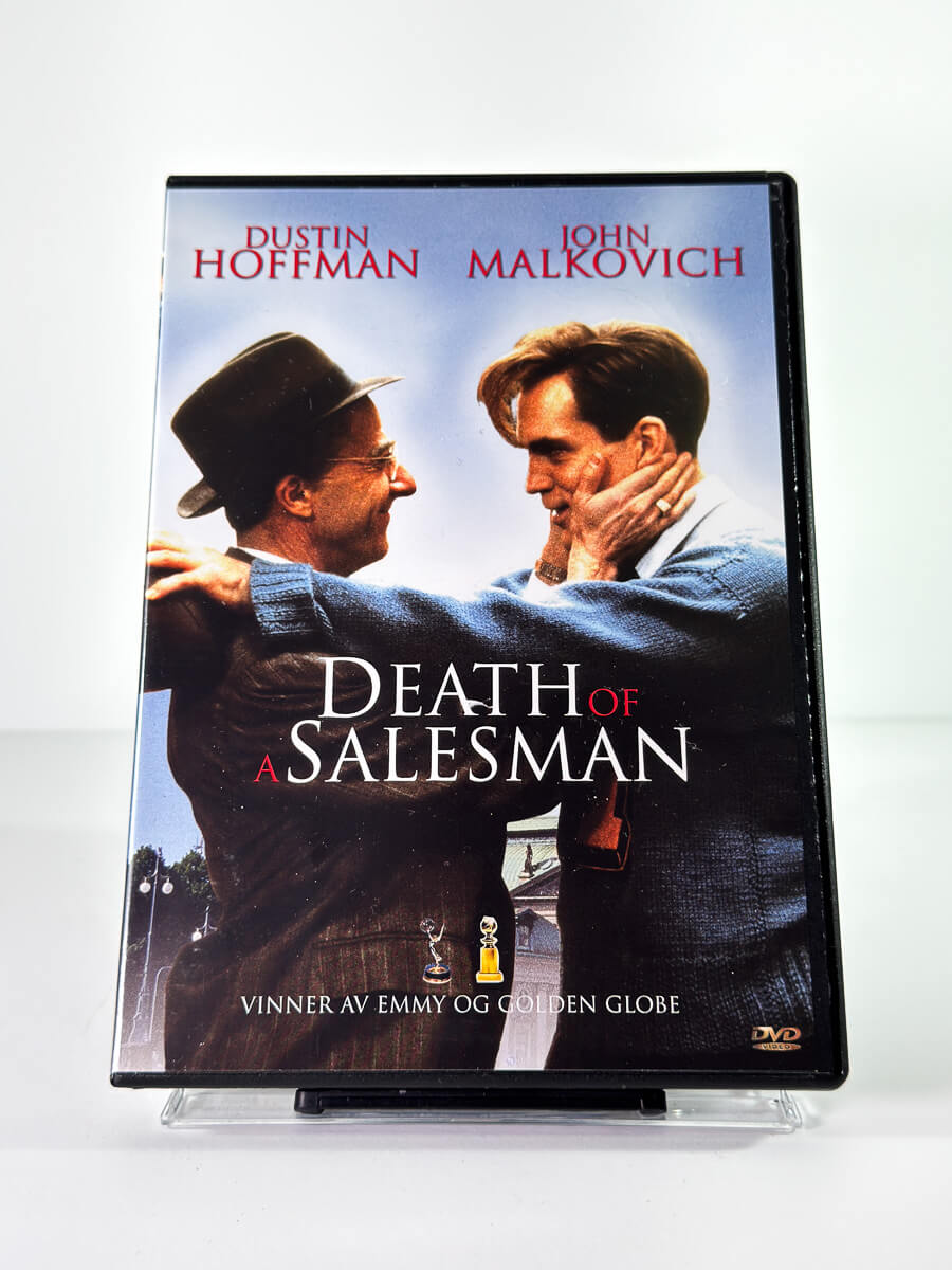 Forside av cover til Death of a Salesman, brukt DVD hos Brukbar Film