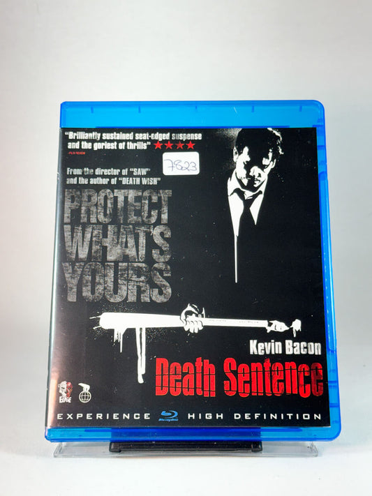 Forside av cover til Death Sentence, brukt original Blu-ray hos Brukbar Film