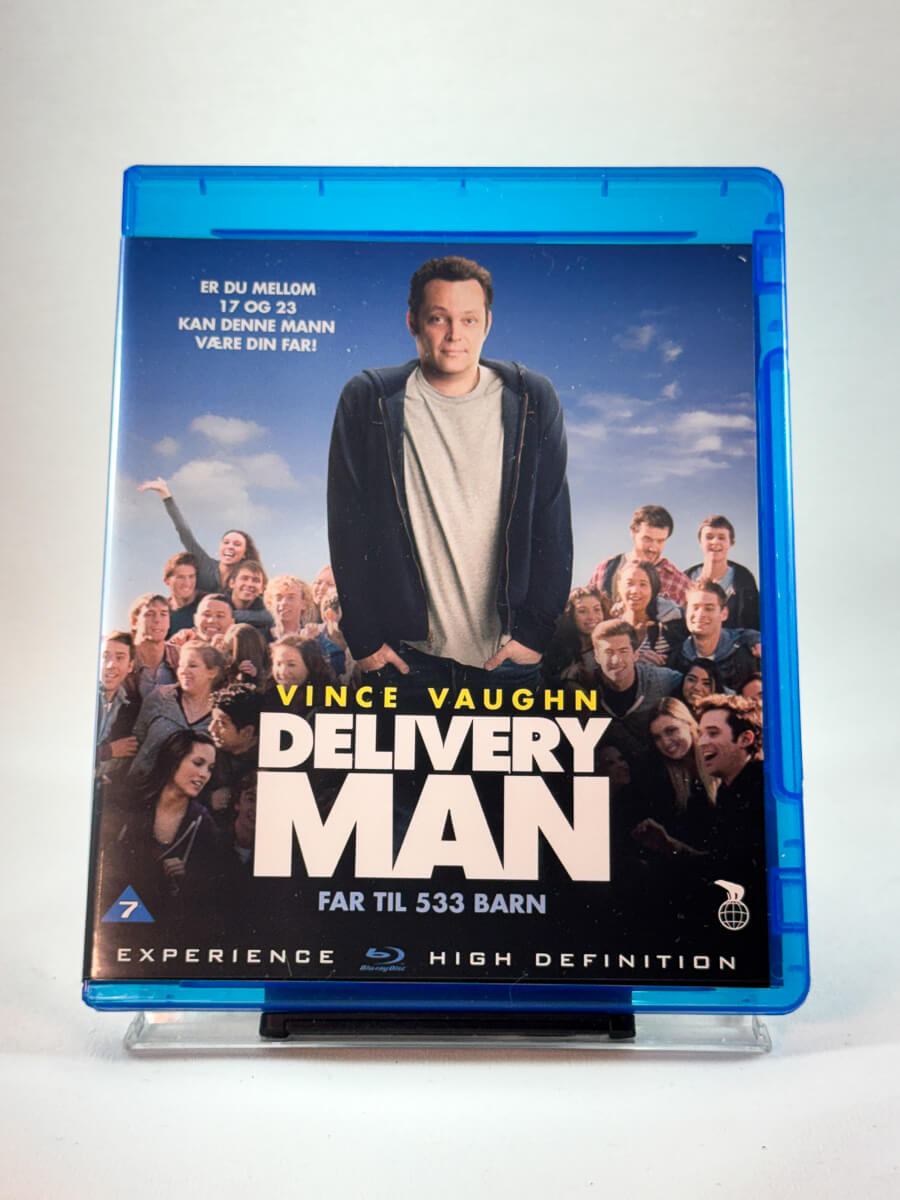 Forside av cover til Delivery Man, brukt Blu-ray hos Brukbar Film