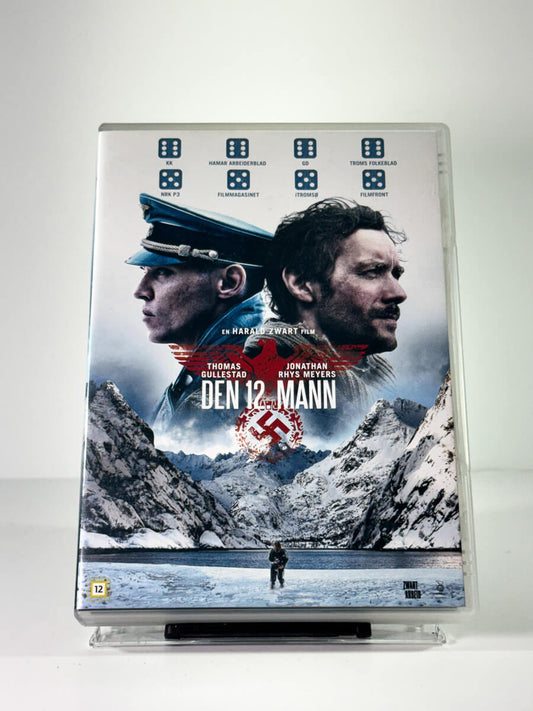 Forside av cover til den 12 mann, bruktfilm på DVD hos Brukbar Film