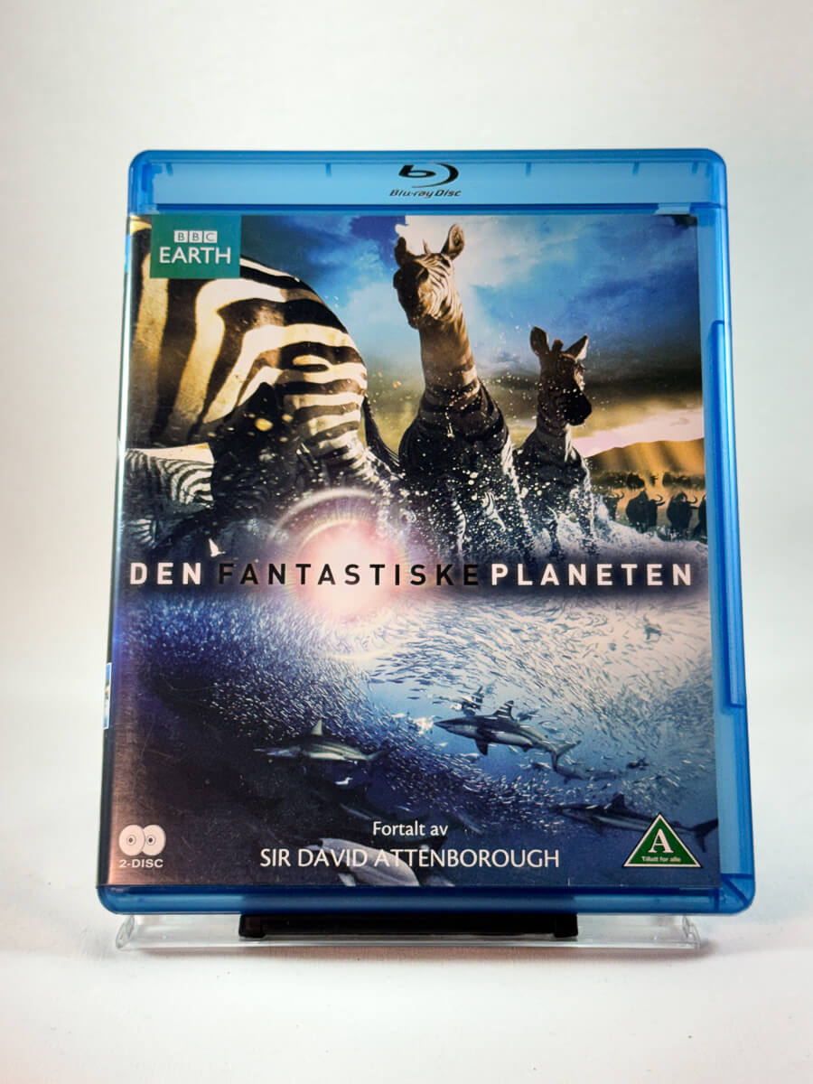 Forside av cover til Den fantastiske planeten, brukt Blu-ray hos Brukbar Film