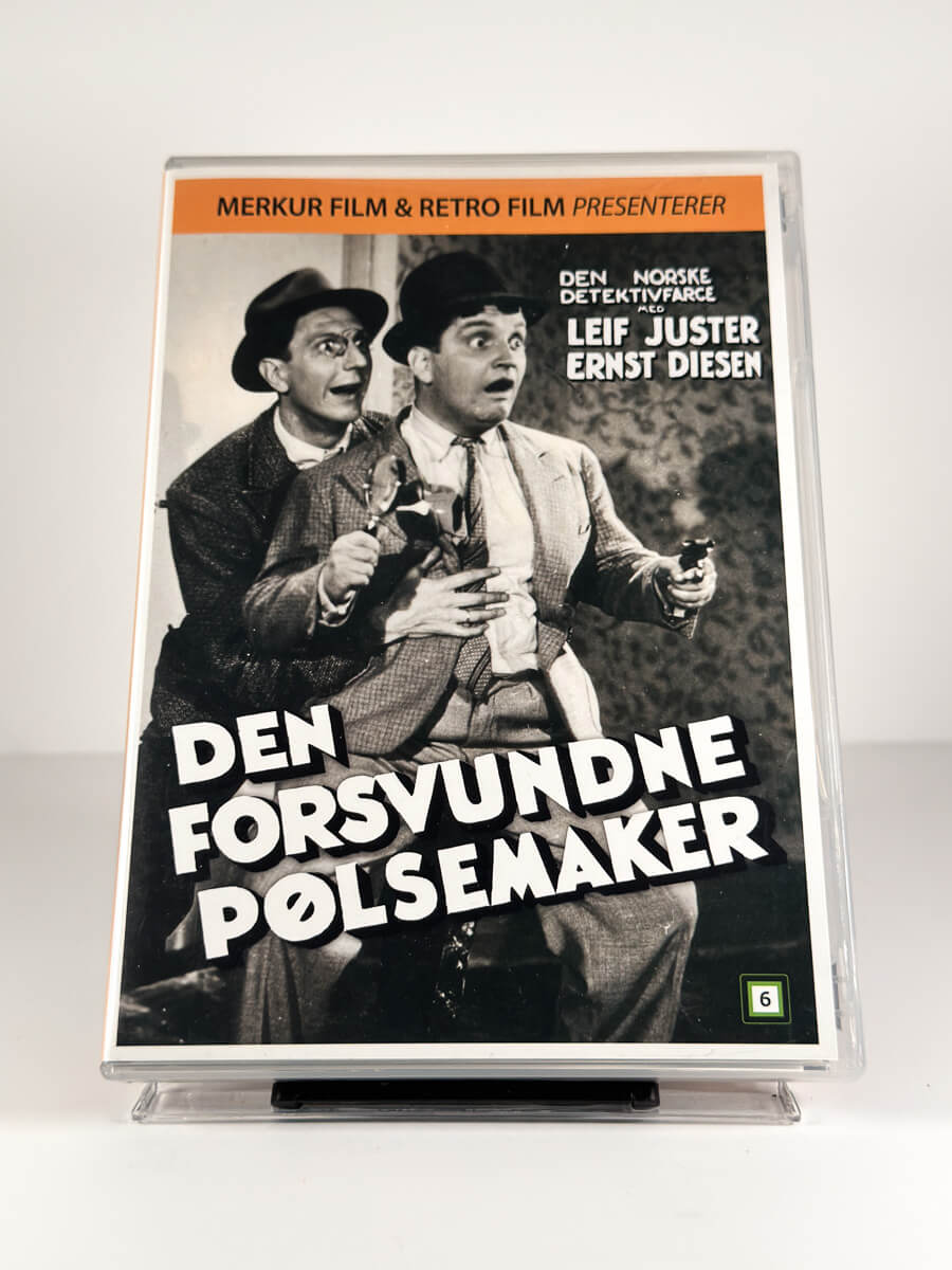 Forside av cover til Den forsvundne pølsemaker på DVD