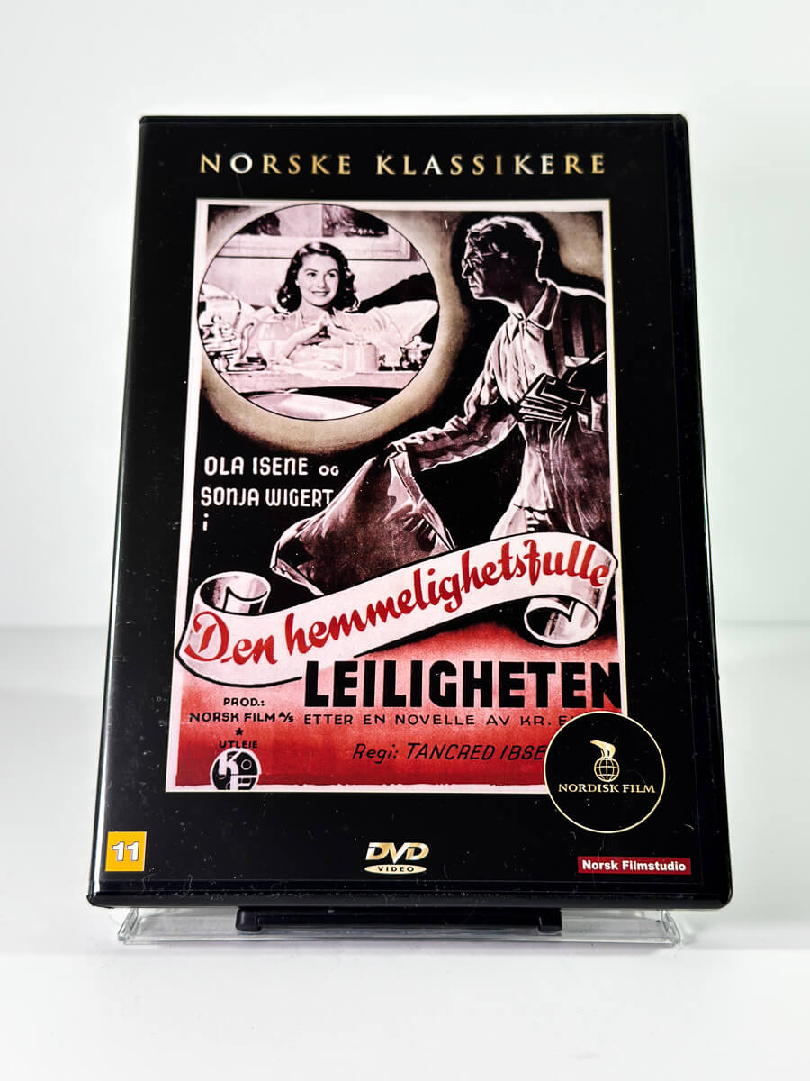 Forside av cover til Den hemmelighetsfulle leiligheten på DVD