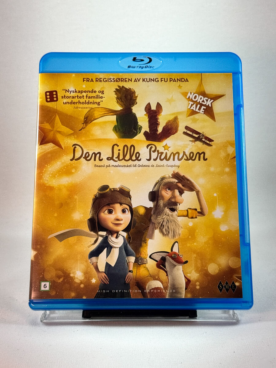 Forside av cover til Den lille prinsen, brukt Blu-ray hos Brukbar Film